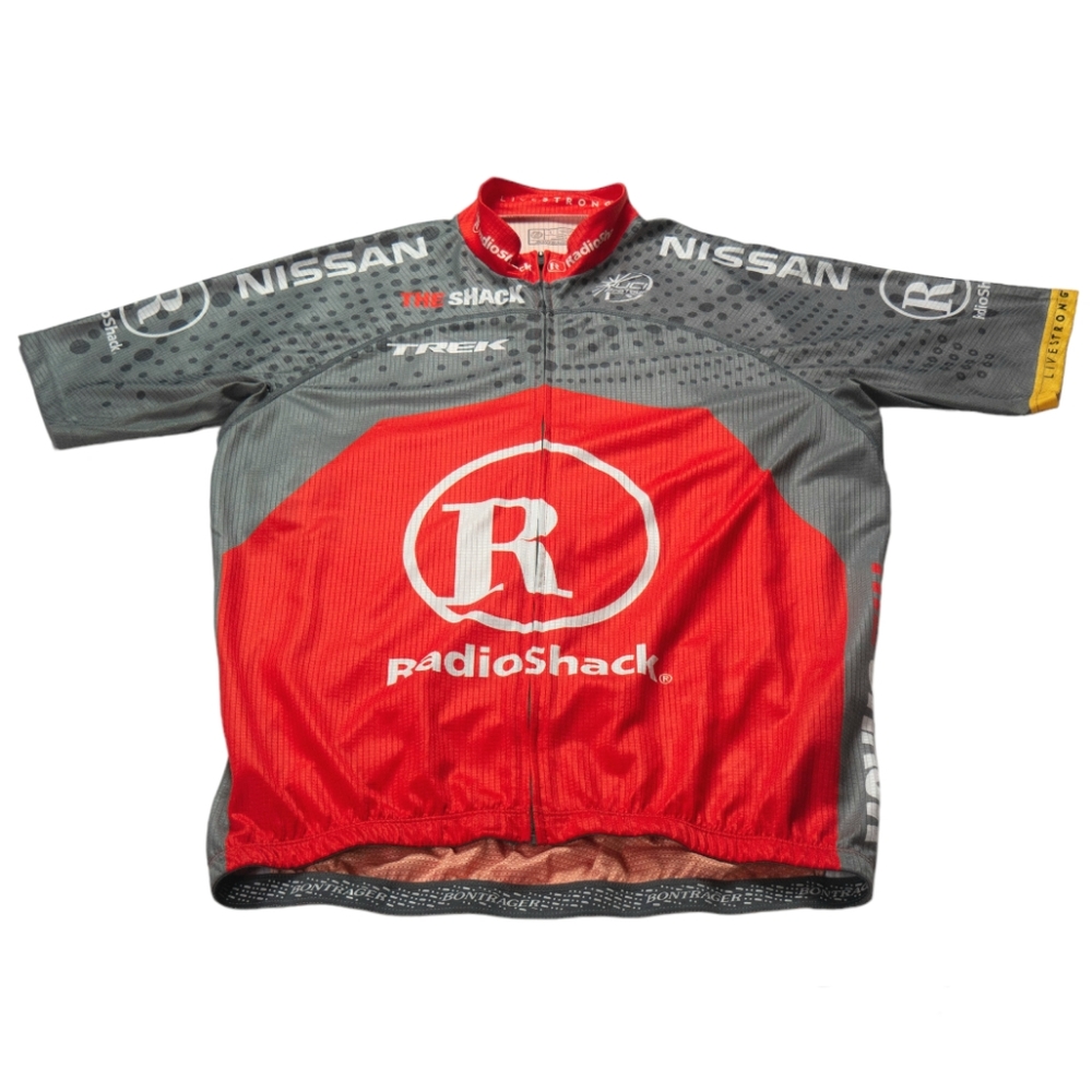 Bontrager Specter Trek Team Radioshack Livestrong Cycling Jersey Mens Large Top